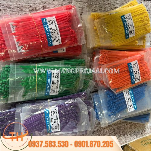 Các màu nổi bật của dây rút nhựa Các màu nổi bật của dây rút nhựa