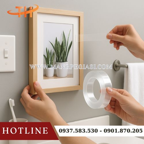 Công dụng của băng keo 2 măt trong suốt siêu dính Công dụng của băng keo 2 măt trong suốt siêu dính