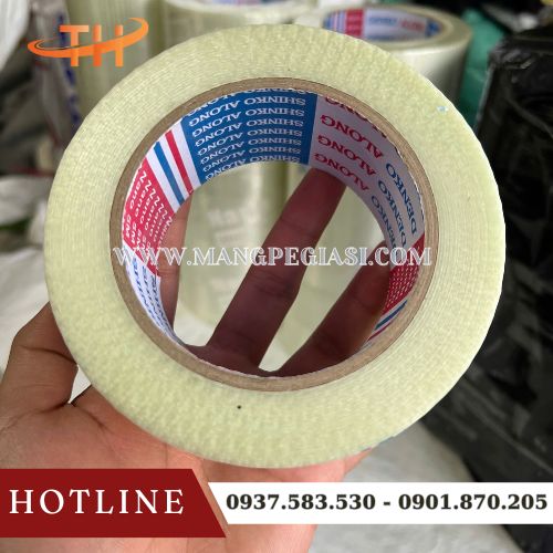 Cuộn băng dính gia cố sợi thuỷ tinh Cuộn băng dính gia cố sợi thuỷ tinh