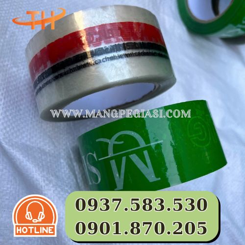 Cuộn băng dính in logo 4F8 Cuộn băng dính in logo 4F8