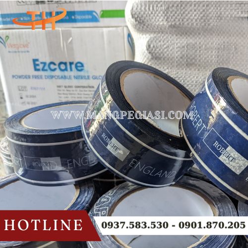 Cuộn băng dính in logo 4F8 bền đẹp Cuộn băng dính in logo 4F8 bền đẹp