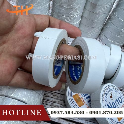 Cuộn băng keo điện Nano 0.12mm x 18mm x 20yard Cuộn băng keo điện Nano 0.12mm x 18mm x 20yard