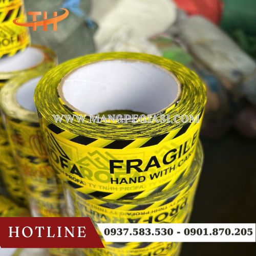 Cuộn băng keo hàng dễ vỡ 100yard Cuộn băng keo hàng dễ vỡ 100yard