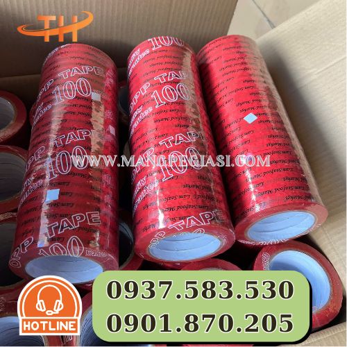 Cuộn băng keo in thương hiệu doanh nghiệp bền đẹp Cuộn băng keo in thương hiệu doanh nghiệp bền đẹp