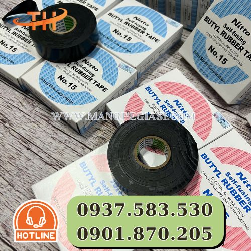 Cuộn băng keo NITTO N15 bản rộng 2F4 Cuộn băng keo NITTO N15 bản rộng 2F4