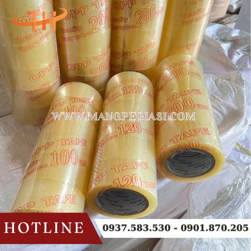 Cuộn băng keo trong chuyên dùng dán thùng Cuộn băng keo trong chuyên dùng dán thùng