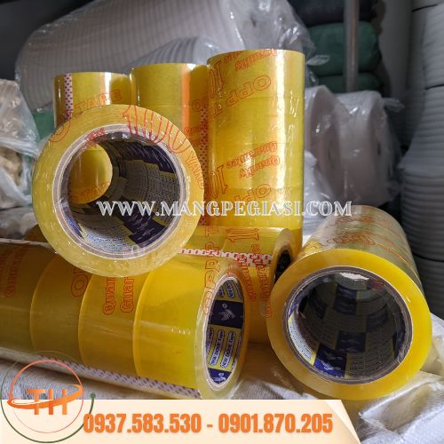 Cuộn băng keo vàng chanh tiện lợi giá tốt Cuộn băng keo vàng chanh tiện lợi giá tốt