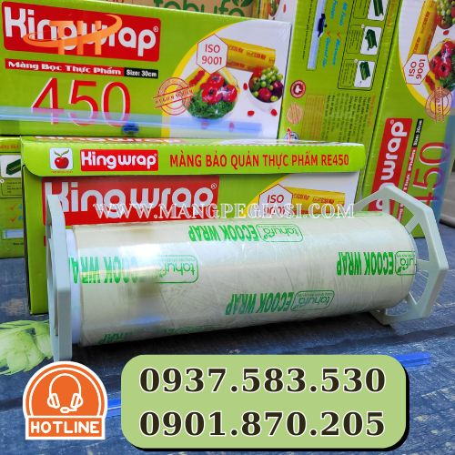 Cuộn bọc thực phẩm King Wrap tiện lợi Cuộn bọc thực phẩm King Wrap tiện lợi