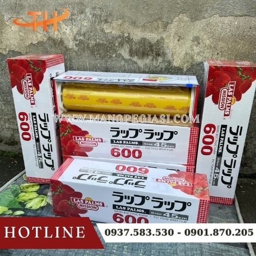 Cuộn bọc thực phẩm Las Palms 600 công nghệ Nhật Bản cao cấp Cuộn bọc thực phẩm Las Palms 600 công nghệ Nhật Bản cao cấp