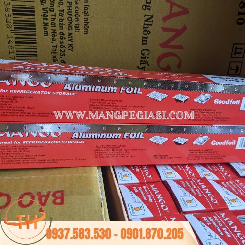 Cuộn giấy bạc có lưỡi cắt tích hợp Cuộn giấy bạc có lưỡi cắt tích hợp