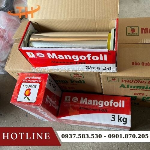 Cuộn giấy bạc nướng có hộp tiện lợi Cuộn giấy bạc nướng có hộp tiện lợi