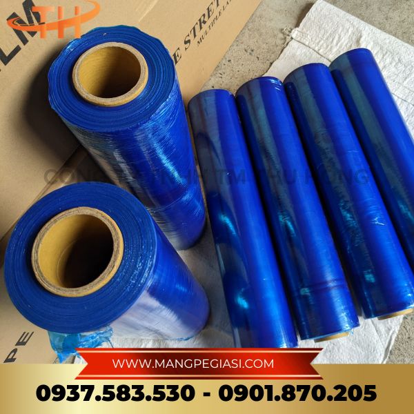 Cuộn gói hàng hoá xanh dương Cuộn gói hàng hoá xanh dương