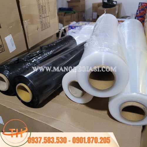 Cuộn màng chít PE chất lượng bám dính tốt Cuộn màng chít PE chất lượng bám dính tốt