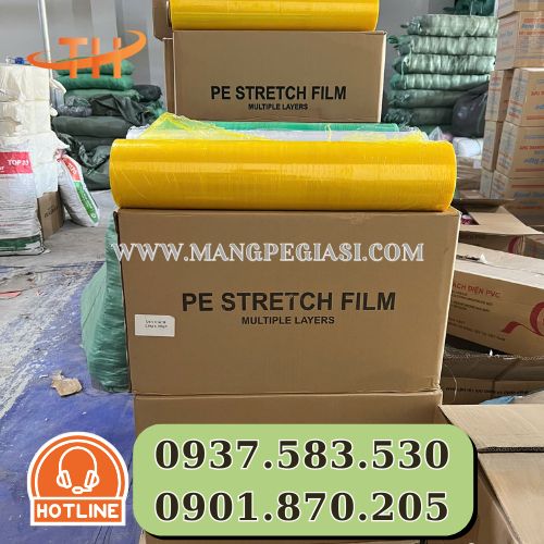 Cuộn màng PE công nghiệp khổ 50cm Cuộn màng PE công nghiệp khổ 50cm