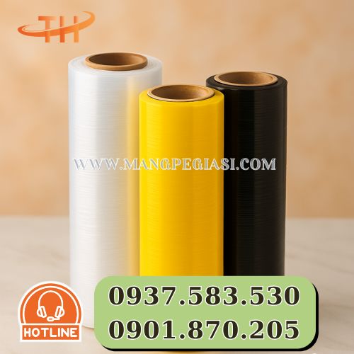 Cuộn màng PE quấn hàng chống va đập Cuộn màng PE quấn hàng chống va đập