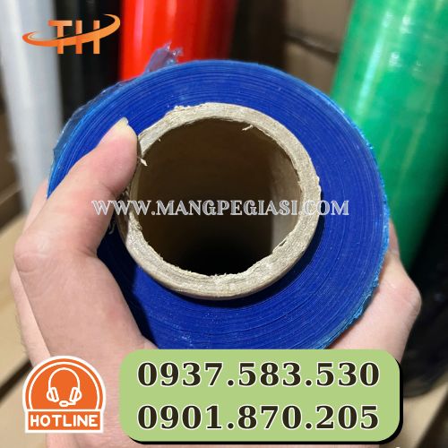 Cuộn PE bọc hàng xanh dương Cuộn PE bọc hàng xanh dương