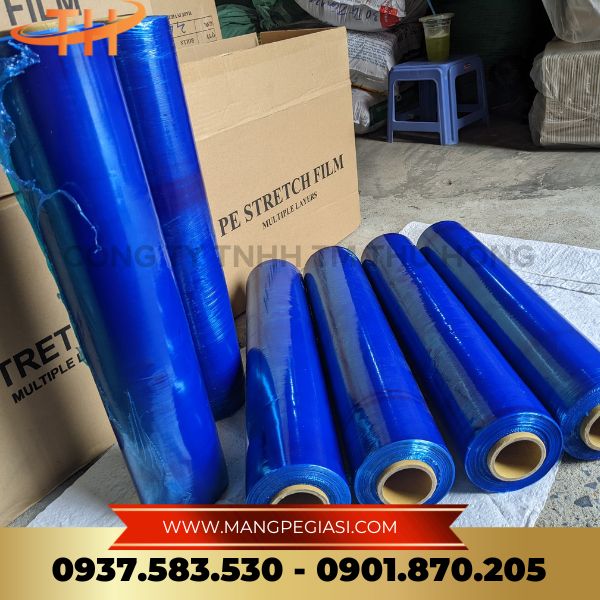 Cuộn PE màu xanh dương tại Thu Hồng Cuộn PE màu xanh dương tại Thu Hồng