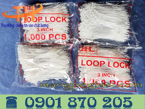 Đạn xỏ, dây treo nhãn mác áo quần kt 3 inch