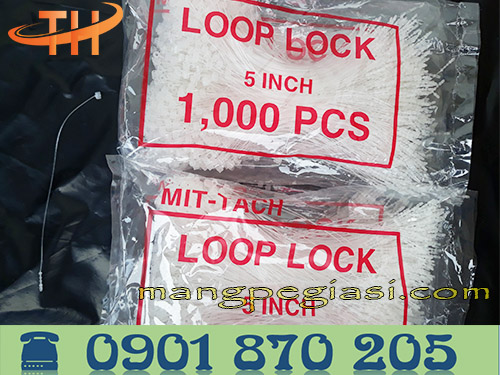 Dây nhựa treo nhãn mác loại 5 inch