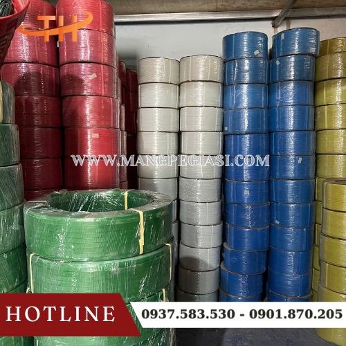 Dây đai đóng hàng PP siêu chịu lực Dây đai đóng hàng PP siêu chịu lực