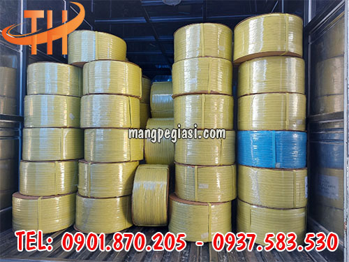 Dây đai nhựa pp màu xanh