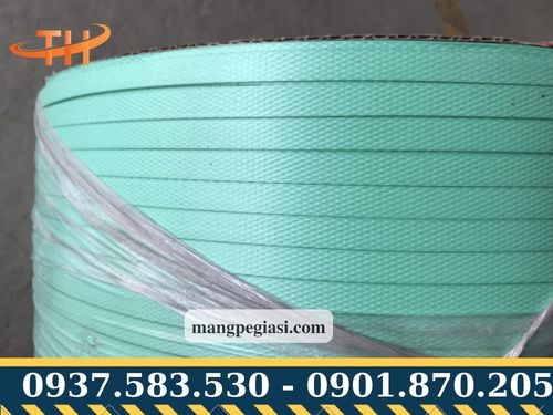 Dây đai nhựa xanh lá