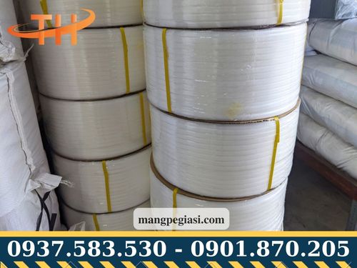 Dây đai nhựa nguyên sinh trắng trong