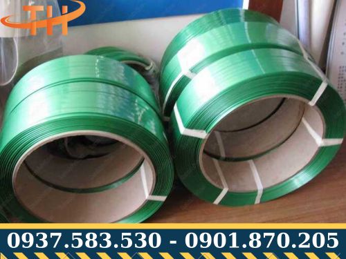 Dây đai có thể được đóng gói bằng máy hoặc bằng bọ nhựa, sắt