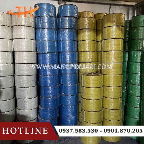 Dây đai nhựa PP đủ màu kích thước tại kho Thu Hồng Dây đai nhựa PP đủ màu kích thước tại kho Thu Hồng