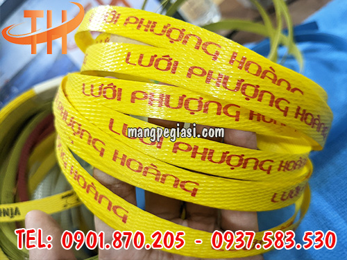 Dây đai nhựa in logo giá rẻ