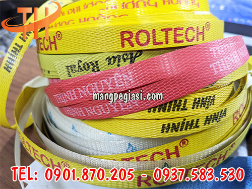 Dây đai nhựa in logo