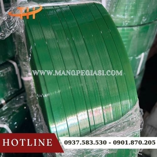 Dây đai PET đóng gói hàng hoá nặng Dây đai PET đóng gói hàng hoá nặng
