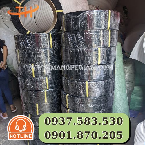 Dây đai PET màu đen Dây đai PET màu đen