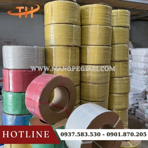 Dây đai PP có đa dạng màu sắc Dây đai PP có đa dạng màu sắc