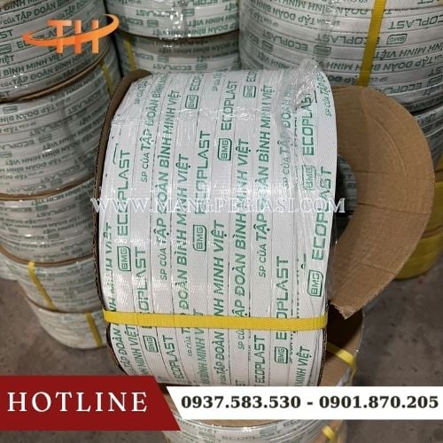 Dây đai PP in logo theo yêu cầu Dây đai PP in logo theo yêu cầu