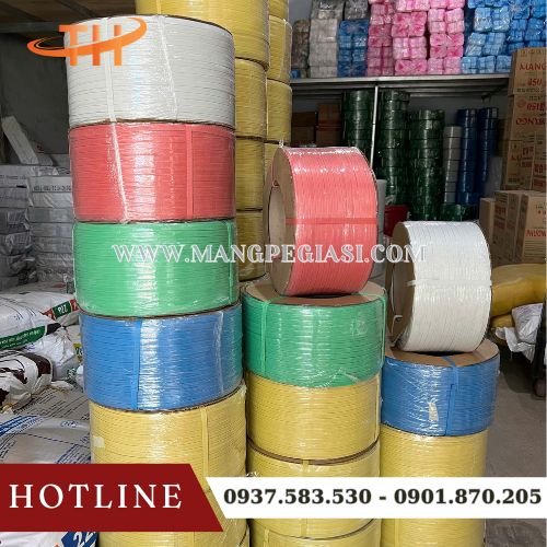 Dây đai PP quấn pallet chắc chắn Dây đai PP quấn pallet chắc chắn