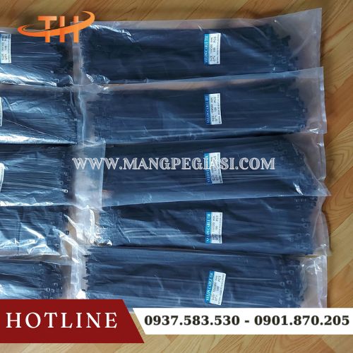 Dây rút nhựa 5 tấc 500mm Dây rút nhựa 5 tấc 500mm