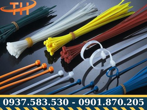 Dây rút nhựa với nhiều màu sắc