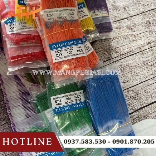 Dây rút nhựa bền chắc đa năng Dây rút nhựa bền chắc đa năng