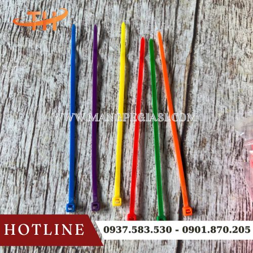 Dây rút nhựa đa dạng màu sắc Dây rút nhựa đa dạng màu sắc