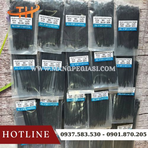 Dây rút nhựa đủ kích thước tại kho sỉ Thu Hồng Dây rút nhựa đủ kích thước tại kho sỉ Thu Hồng