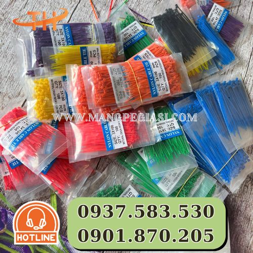 Dây rút nhựa đủ màu chất lượng Dây rút nhựa đủ màu chất lượng