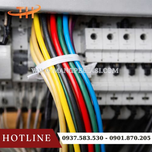 Dây rút nhựa dùng cố định dây điện đẹp, gọn gàng Dây rút nhựa dùng cố định dây điện đẹp, gọn gàng