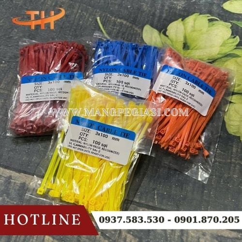 Dây rút nhựa tại Thu Hồng có nhiều màu và kích thước Dây rút nhựa tại Thu Hồng có nhiều màu và kích thước