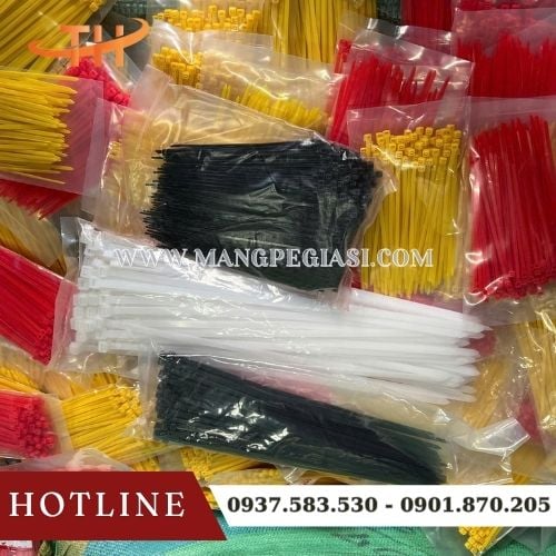 Dây rút nhựa - giải pháp đóng gói tiện lợi Dây rút nhựa - giải pháp đóng gói tiện lợi