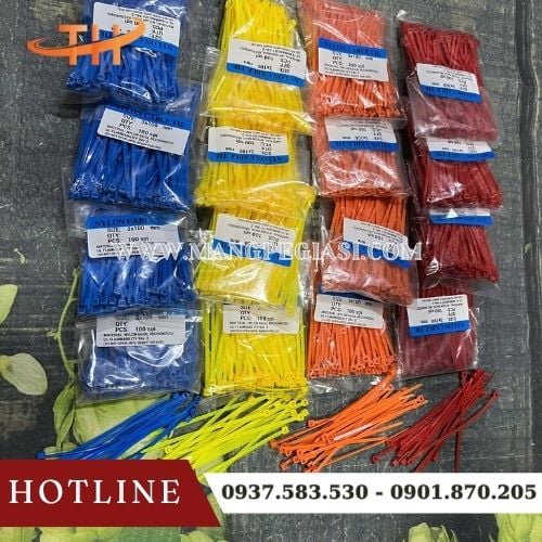 Dây rút nhựa siêu bền đủ màu Dây rút nhựa siêu bền đủ màu