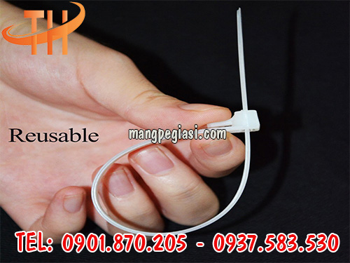 Dây rút nhựa tháo mở được giá sỉ