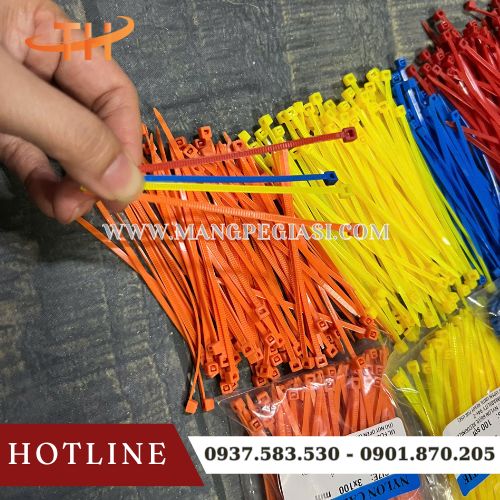 Dây thít nhựa bền chắc chống hoá chất Dây thít nhựa bền chắc chống hoá chất