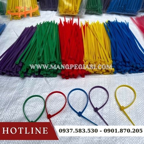 Dây thít nhựa cố định, đóng gói tiện lợi Dây thít nhựa cố định, đóng gói tiện lợi