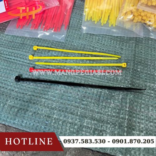 Dây thít nhựa đa dạng màu sắc, kích thước Dây thít nhựa đa dạng màu sắc, kích thước